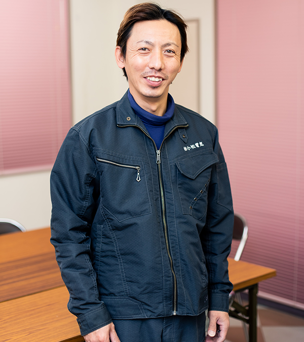 濵田さん（入社14年目／現場監督）